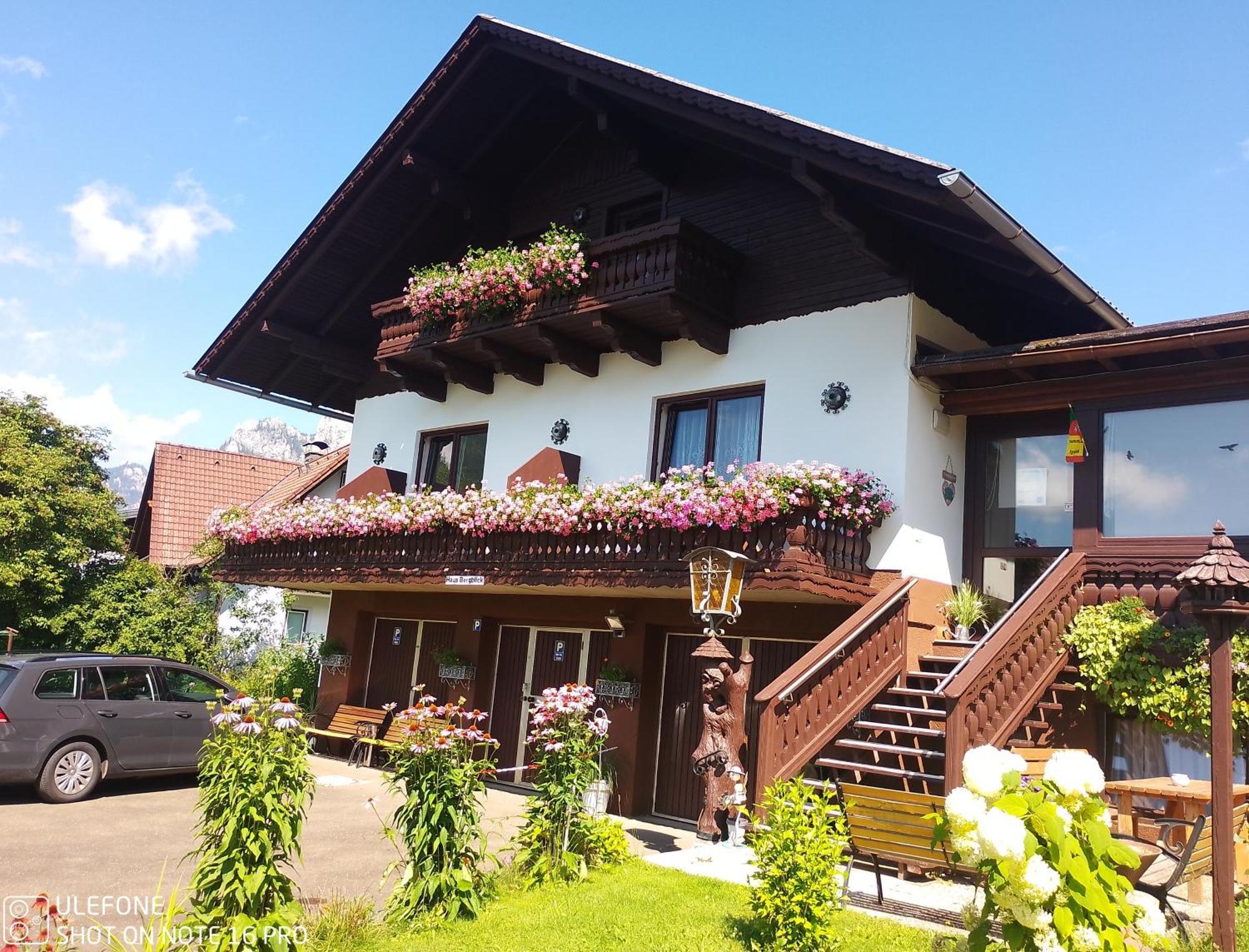 Haus Bergblick Fruehstueckspension Oberort Exteriér fotografie
